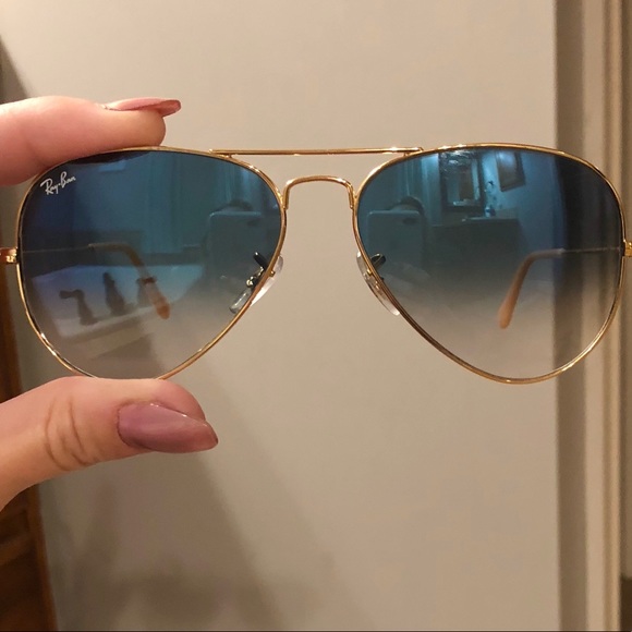 Ray-Ban Accessories - Blue ombré Ray-Ban aviators